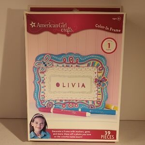 American Girl Colorful DIY Frame Kit